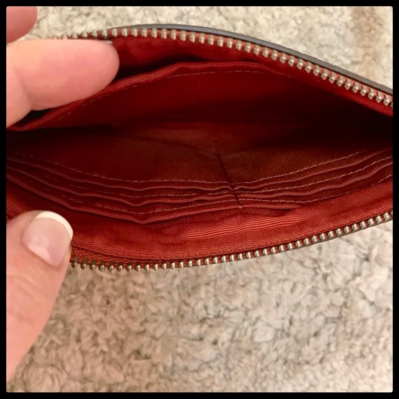 NWT Coach Pink Block Pattern Wristlet - Picture 6 of 6